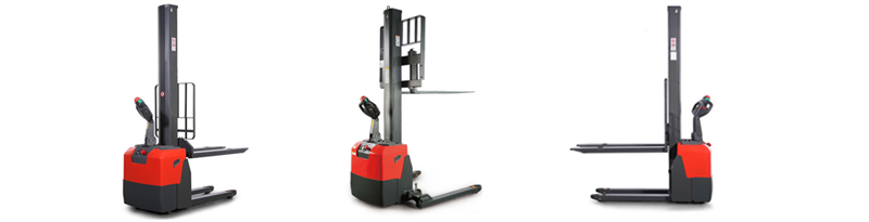 Monomast electric stacker