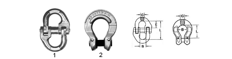 Connection Link from Stainless Steel